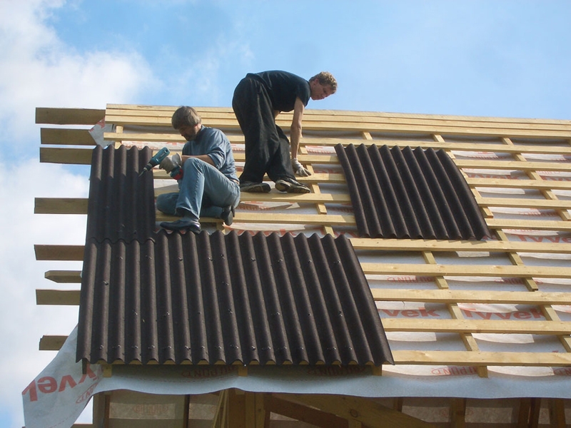 Простой и удобный монтаж Ондулина